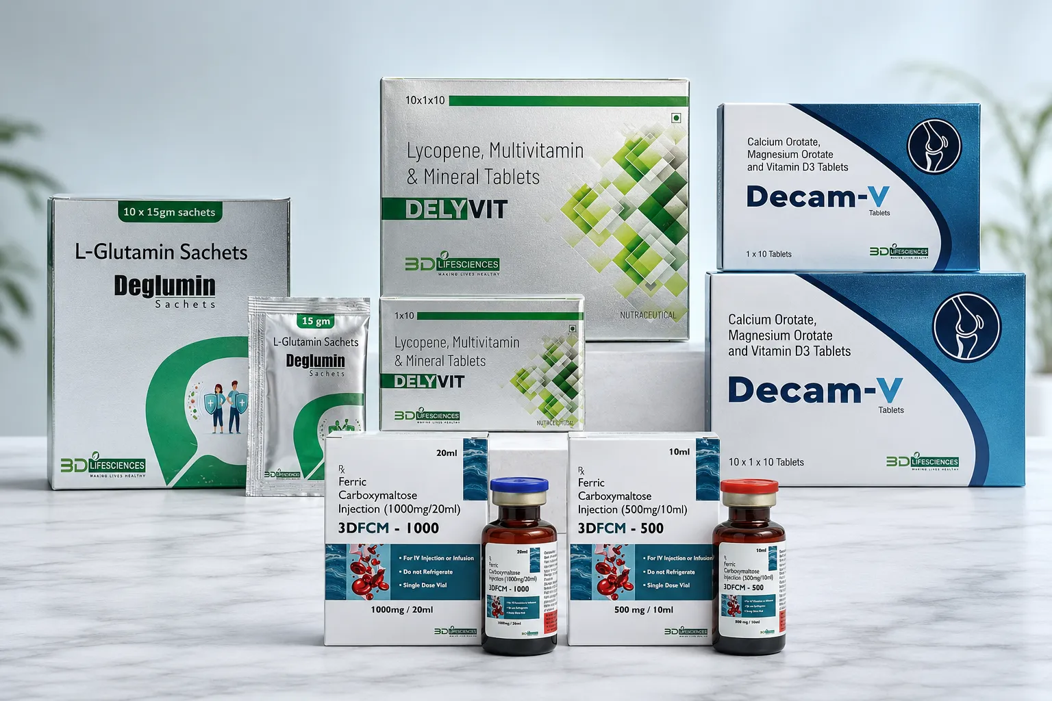 3D Life Sciences product portfolio